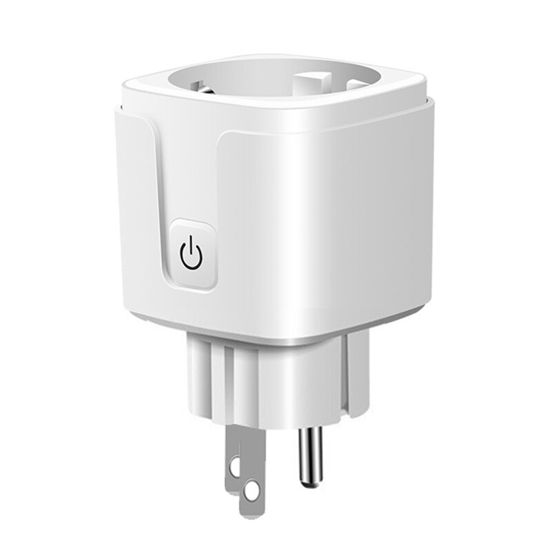 WiFi Smart Plug 10A AC90-250V Adapter Wireless Remote Voice Control Power Monitor Timer Socket for Apple Homekit