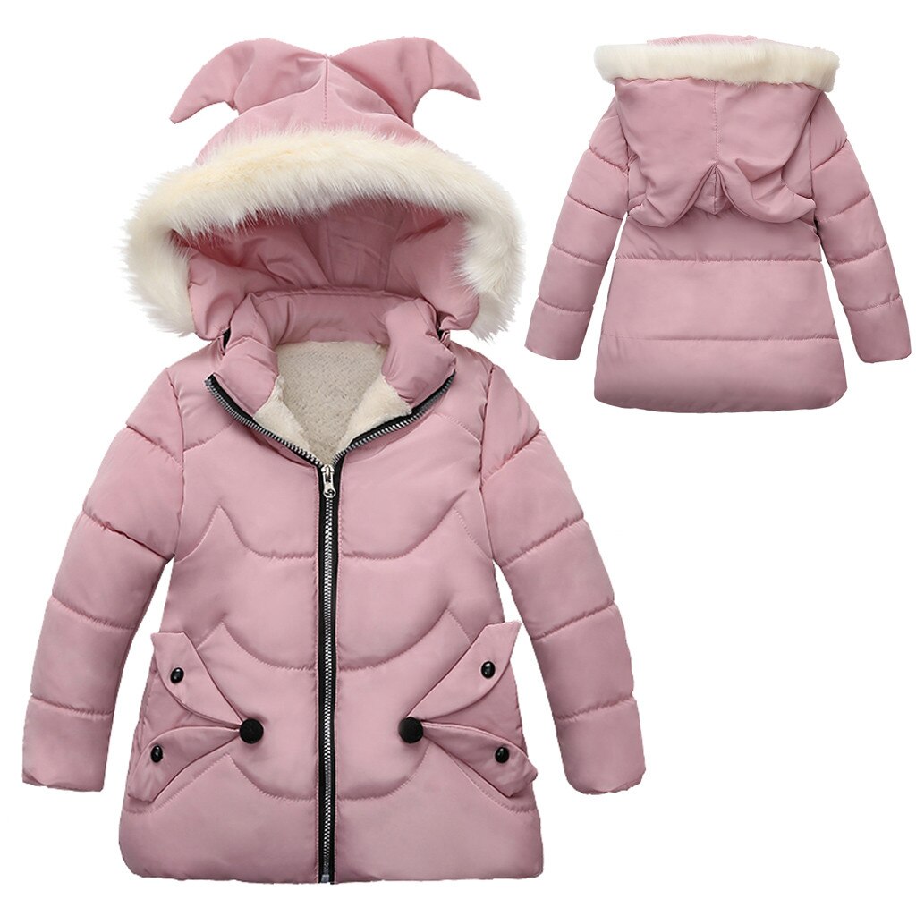 Winter Baby Jas Dikke Warme Hooded Baby Jongens Meisjes Donsjack Baby Winter Kleding Kinderen Lange Mouw Sneeuw Uitloper jas