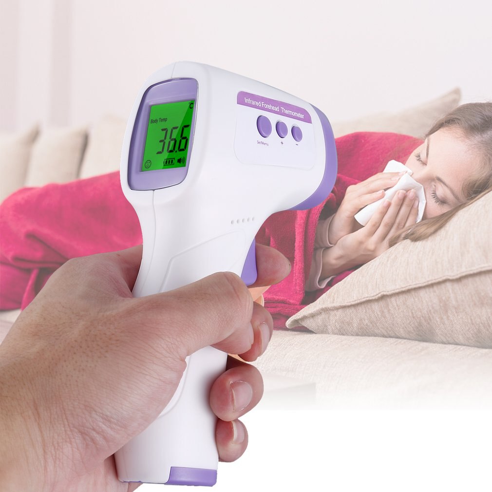 Portable Blood Oxygen Finger Pulse Digital Fingertip Oximeter Oxygen Saturation Meter Finger Monitor Oximetro + thermometer