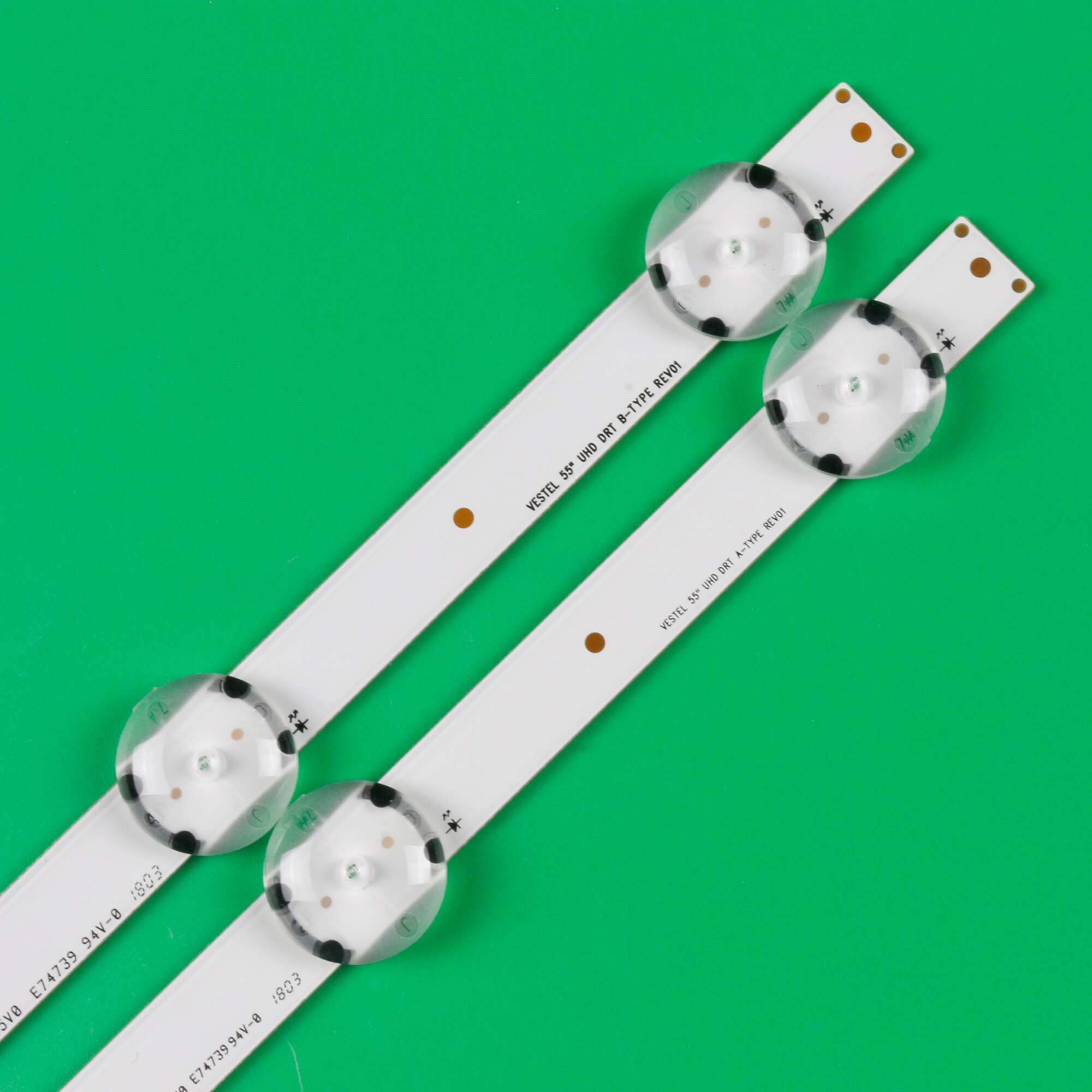 Lâmpada da Tira LEVOU Para VESTEL 55 "UHD DRT A-TYPE B-TYPE 55A06USB 55A04USB SVV550AK7 VES550UNDL VES550QNDX VES550QNDS LUX0155004