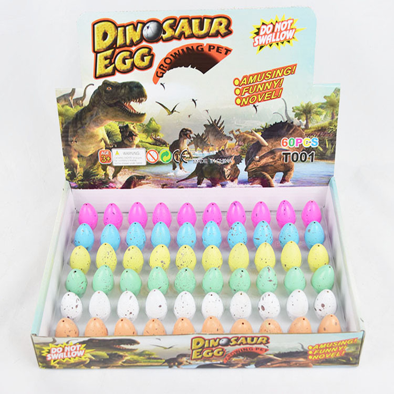 Huilong Kleine Dinosaurus Broedei Kleur Crack Dinosaurus Uitbreiding Ei Speelgoed kinderen Puzzel 5 Stuks Elke Willekeurige Kleur