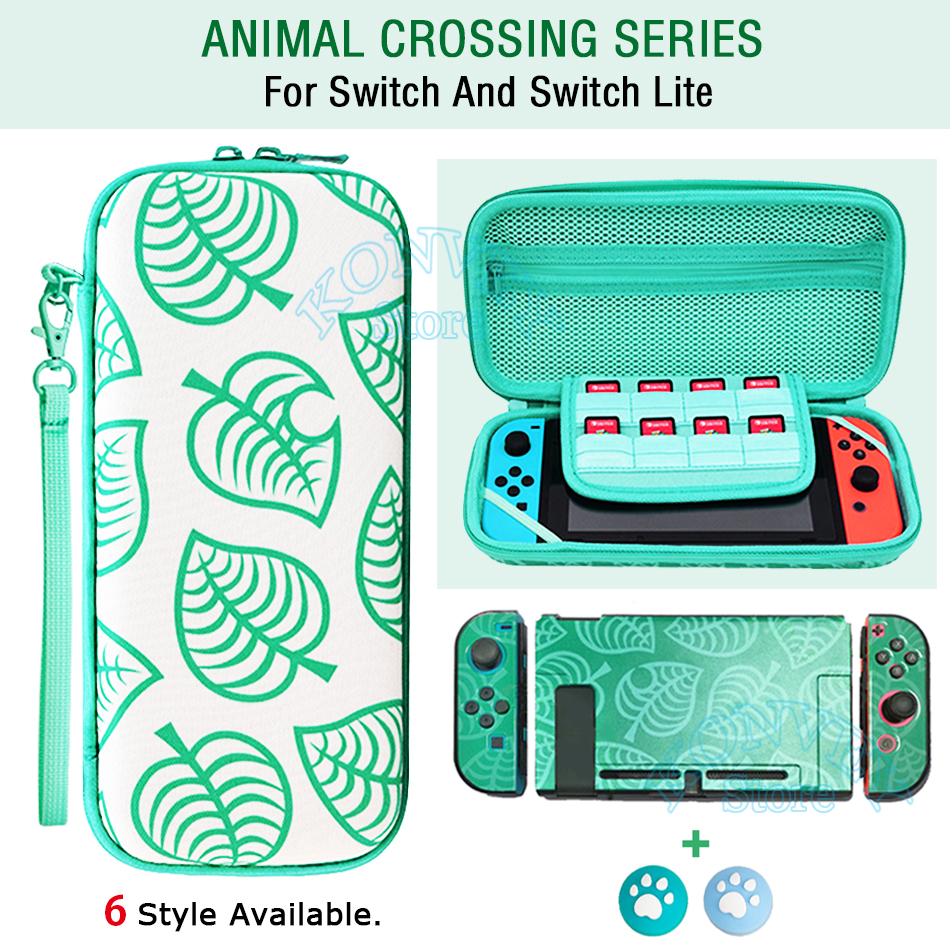 Funda para Nintendo Switch/Lite AnimalCrossing, bolsa de almacenamiento para consola Nintendo Switch/Lite