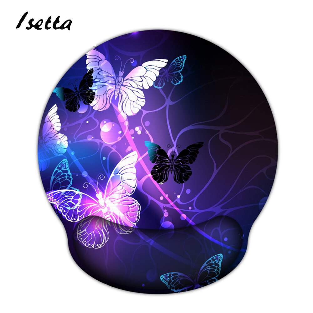 Mouse Pads With Wrist Rest Mouse Pad Anti-slip Hand Gaming Mouse Pad Mat for Laptop Computer: B