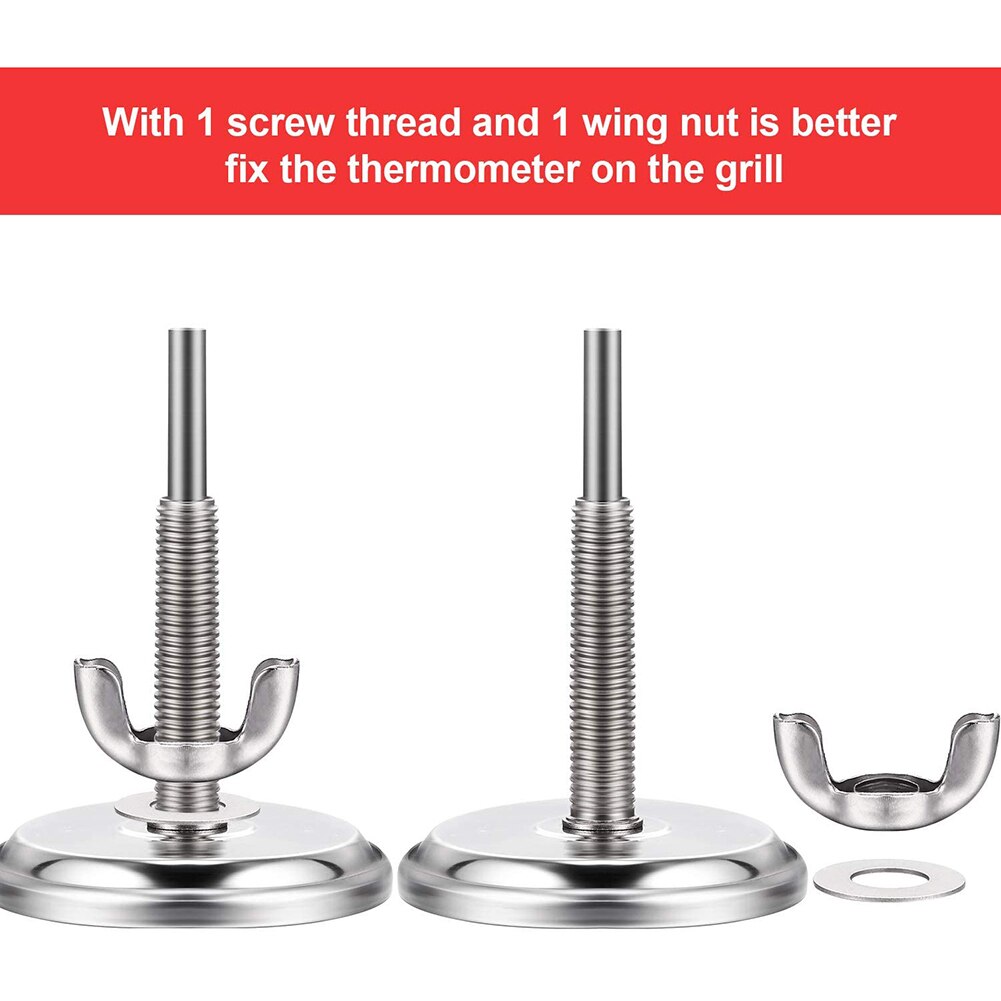 Bbq Oven Grill Voedsel Temp Gauge Temperatuurmeter Oven Thermometer Vlees Barbecue Thermometer Voor Keuken Koken