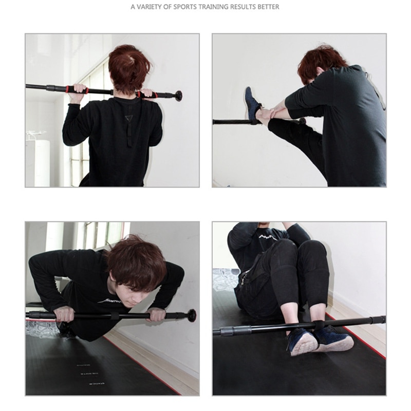 Door Horizontal Bars Home Gym Workout Chin push Up Pull Up Training Bar Sport Fitness Sit-ups Equipments Heavy Duty