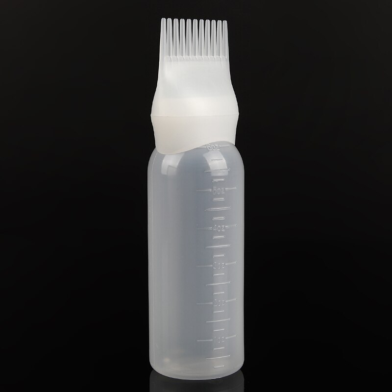 1PC 120ml Hair Dye Bottle Applicator Brush Dispensing Salon Hair Coloring Dyeing Hair Dry Cleaning Bottle