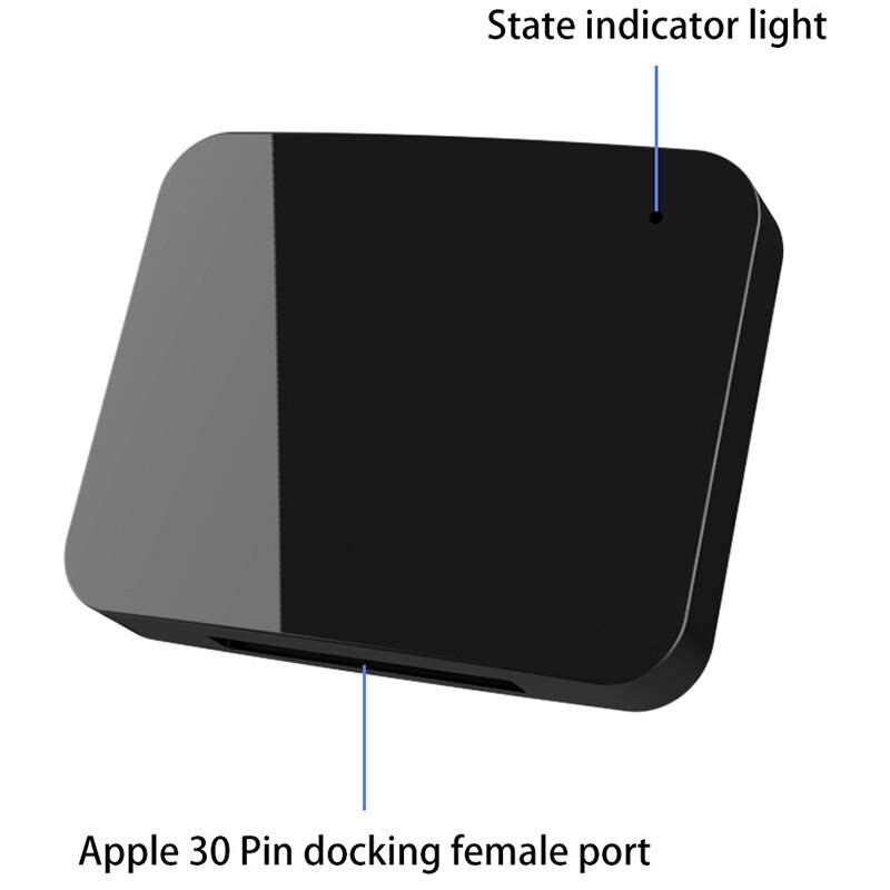 Bluetooth Musik o Empfänger Adapter 30Stift Musik Docking Bahnhof Lautsprecher o Konverter für IPod Klang Dock