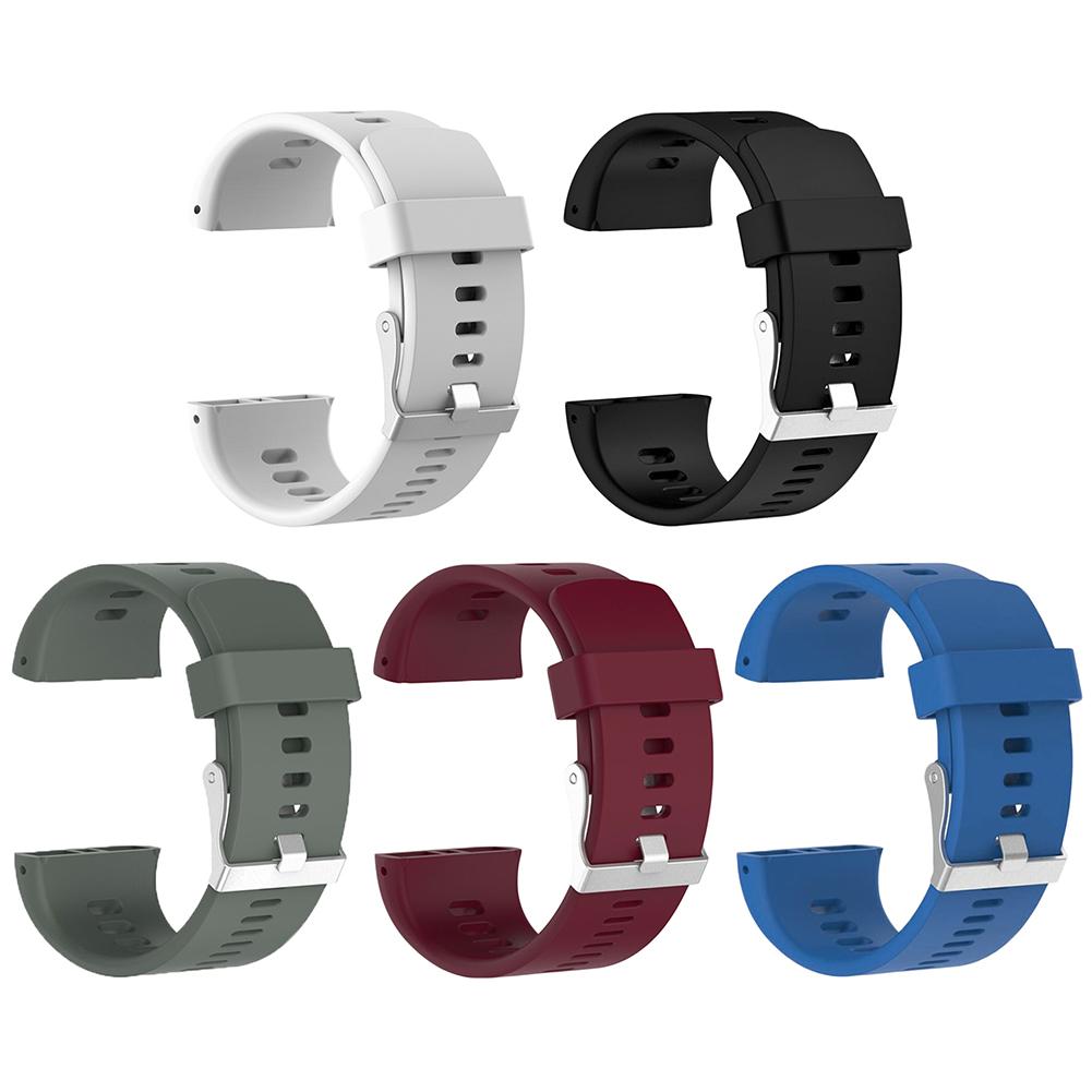 Horloges Horlogeband Sport Silicone Rubber Bands Vervanging Elektronische Horloge Band Horloge Bandjes Voor Polar V800 Smart Armband