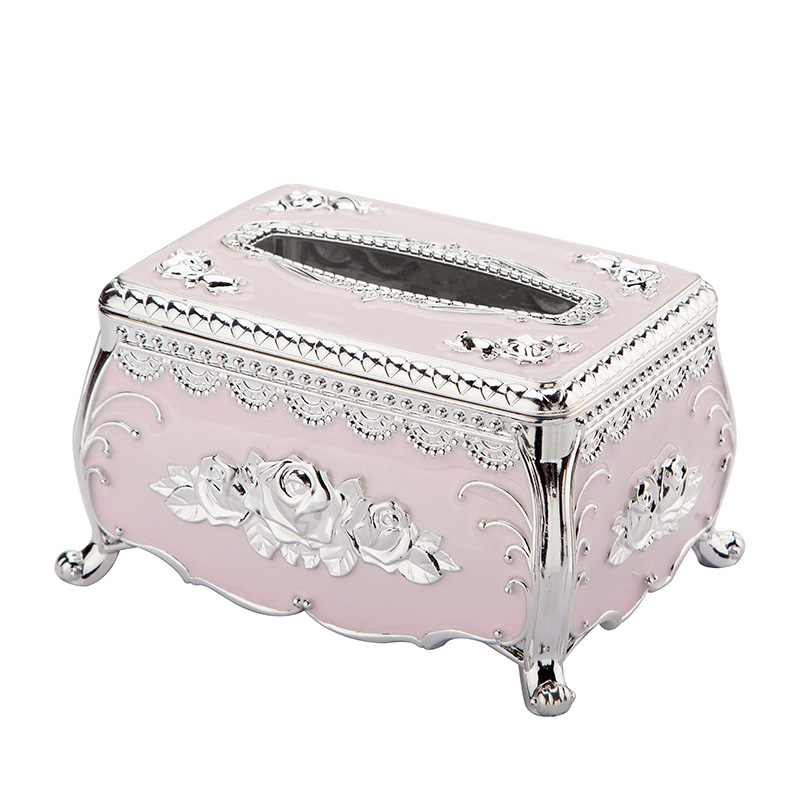 Europese Stijl Acryl Tissue Box Luxe Ktv Hotel Tissue Doos Tissue Rek Bureau Accessoires Home Office Bar Desktop Tissue: G