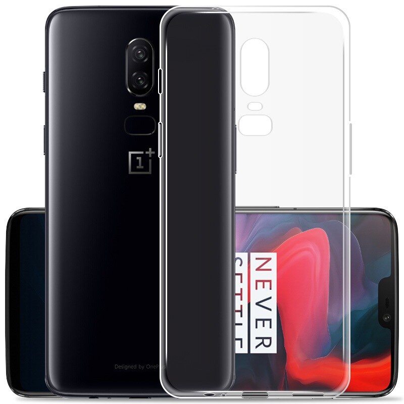 Suitable for OnePlus 6/6T/5t/3t/2x mobile phone case transparent all-inclusive soft shell protective cover