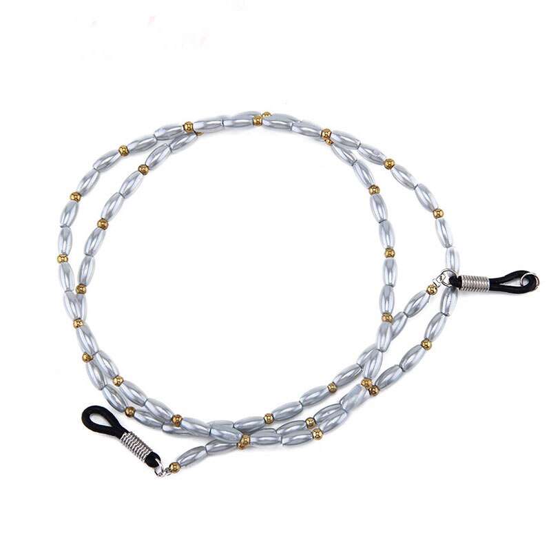neue Brillen Sonnenbrille Perlen Jahrgang Kette Halfter Schlüsselband Halskette Sonnenbrille Halskette Brillen Schlüsselband Gurt: F6