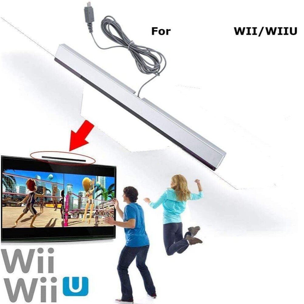 Kabel Infrarood Ir Signaal Ray Sensor Bar, vervanging Infrarood Ir Ray Motion Sensor Bar Compatibel Met Wii En Wii U Console