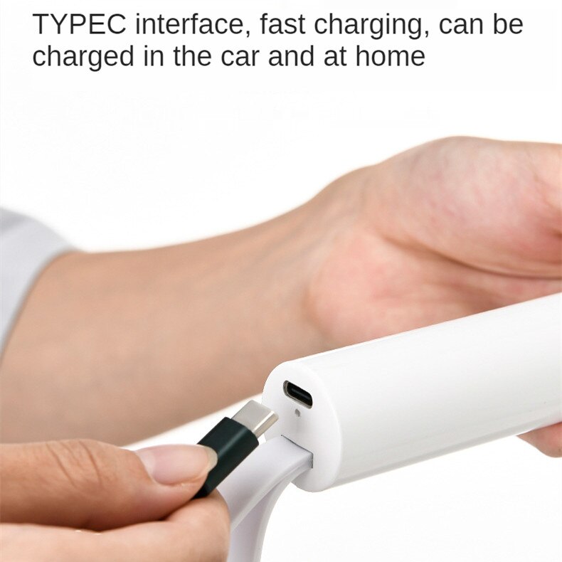 Plumeau électrique Portable, rechargeable, réglable, aspirateur domestique à 360 °, brosse instantanée en microfibre avec plumes, outil d&#39;élimination de la poussière