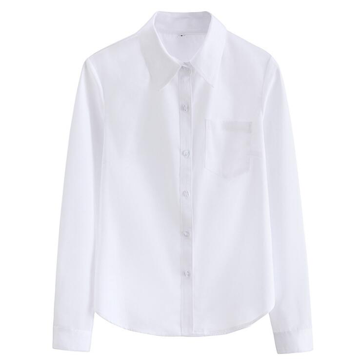 Japanese school JK uniform JK short-sleeve LONG SLEEVE shirt Japan orthodoxy shirt cute Peter Pan collar long sleeve blouse