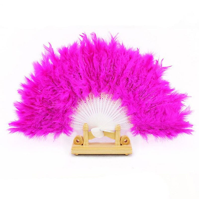 Super Grote Veer Fan Kalkoen Prestaties Feestartikelen Zachte Pluizige Burlesque Wedding Hand Kostuum Fan