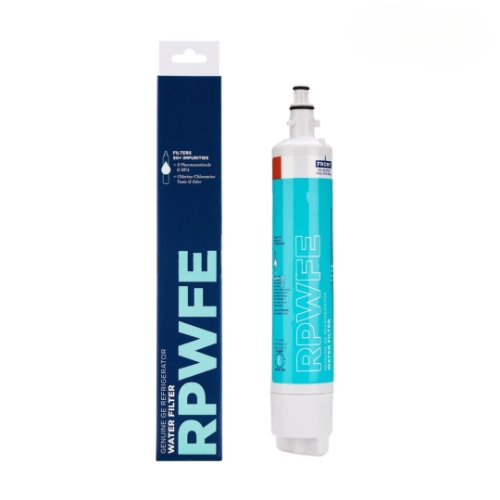 RPWFE Sostituzione del filtro dell'acqua del frigorifero per GE RPWF compatibile GYE22HMKES GYS22GMNES GYE22HBLTS DFE28JSKSS GFE28HMHES DWF-36: rosso