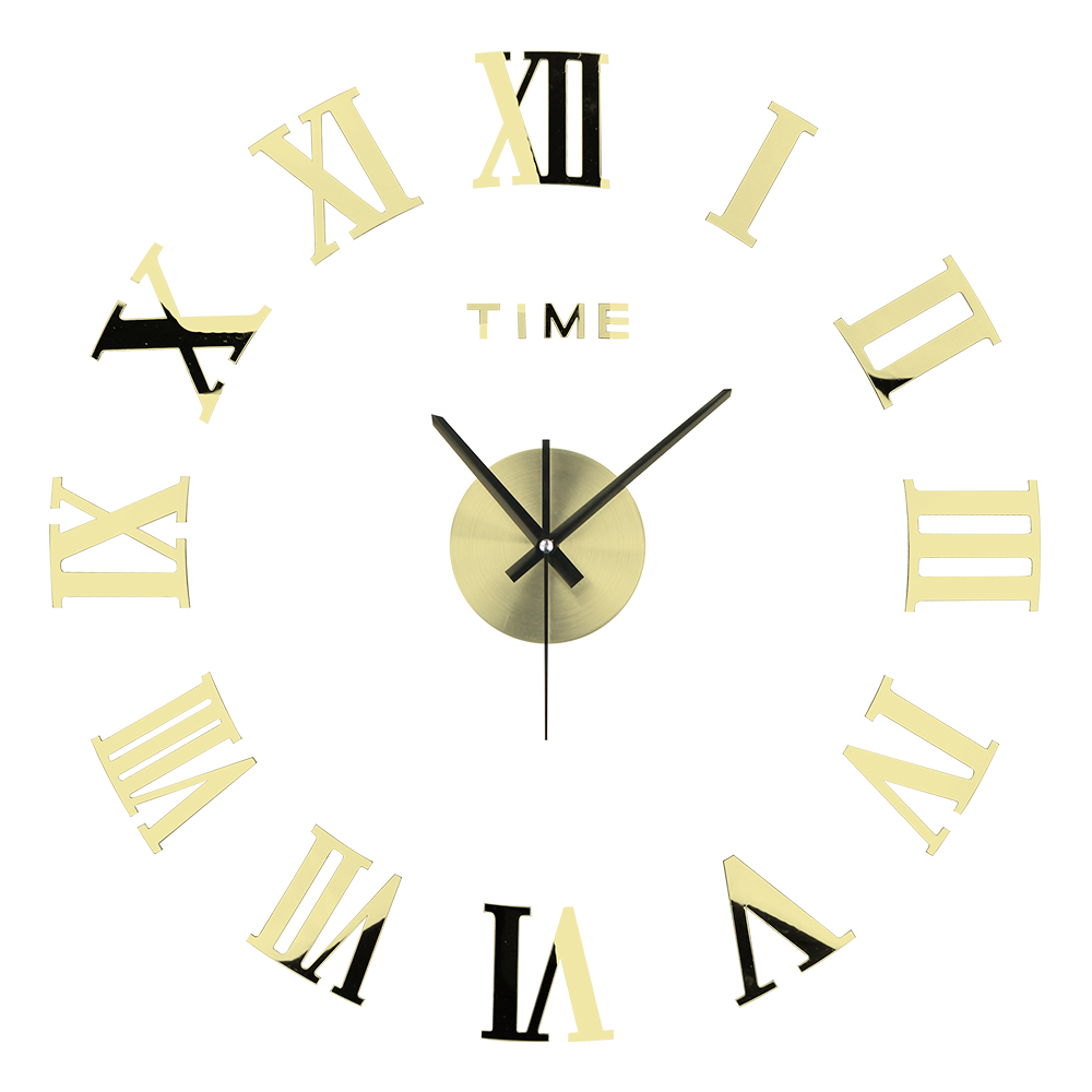 3D DIY Wall Stickers Acrylic Modern Wall Clocks Quartz Clocks Decorative Needles Home Decor Relogio De Parede