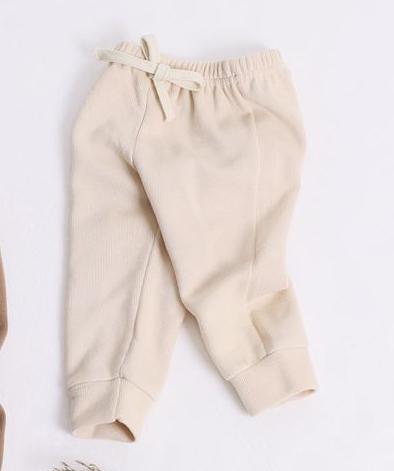 Crianças calças do bebê macio confortável menino recém-nascido grandes pp calças roupas de bebê da criança infantil calças de algodão do bebê da menina leggings: beige / 9M   70cm