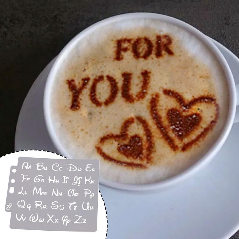 Estêncil de tinta em spray do alfabeto, modelos multiuso de pintura em spray do alfabeto, estêncil de tinta reutilizável, modelos de letras portáteis para