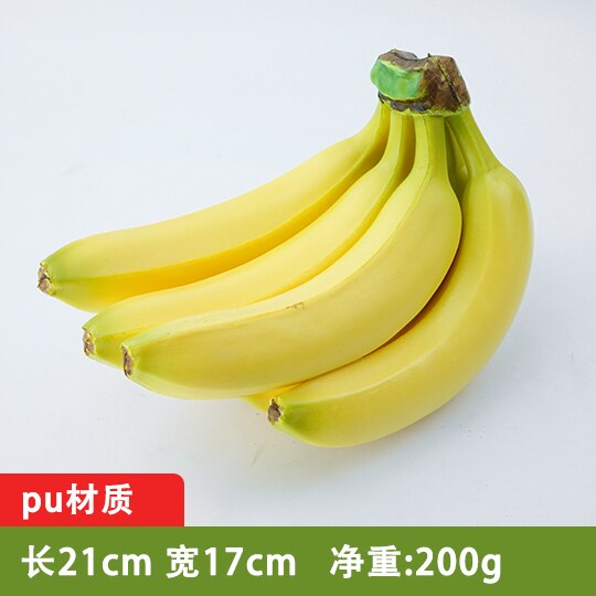 Festliche Partei Liefert Künstliche Dekorationen Obst Kunststoff Simulation Banana Modell Dekoration Requisiten: plum