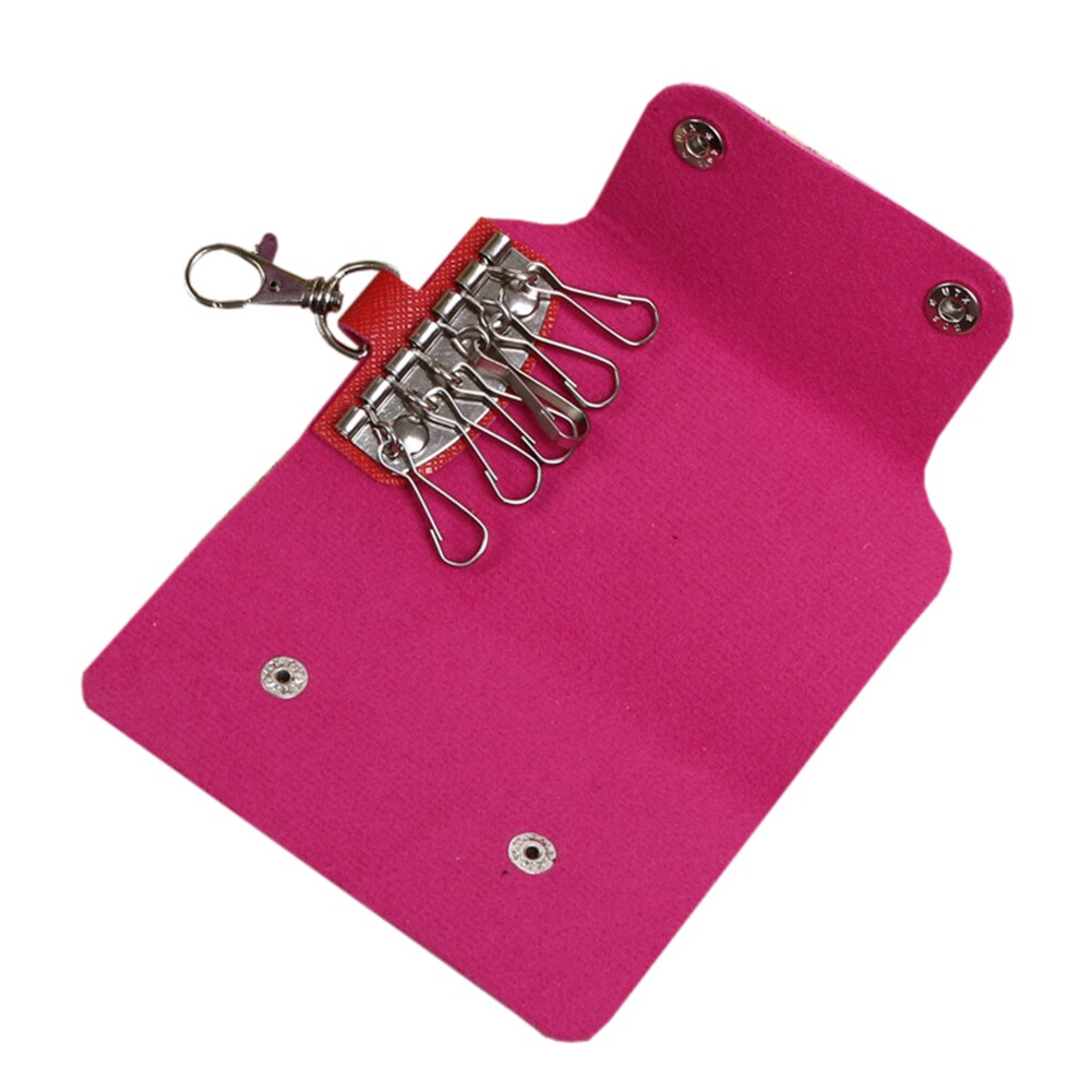 E-Mell Artificial leather Car Key Chain Holder Case Key Organizer Holder Bag Organizer Key Wallets