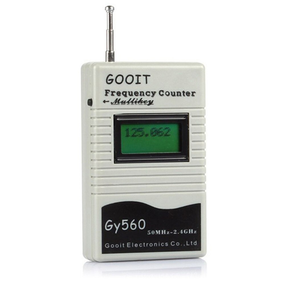 Digital Frequency Counter 7 DIGIT LCD Display for Two Way Radio Transceiver GSM 50 MHz-2.4 GHz GY560 Frequency Counter Meter