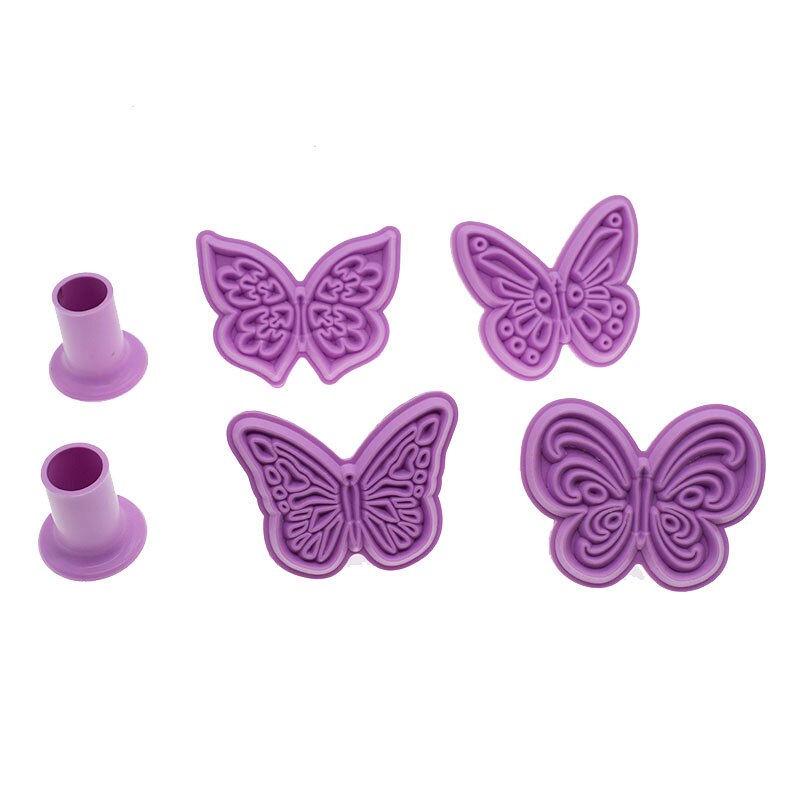 Polymer Clay Tool Embossing Plastic Stamp Mandala/snow/butterfly/flower Pattern Stammping Sheet Pottery Ceramic Texture Tools: 004