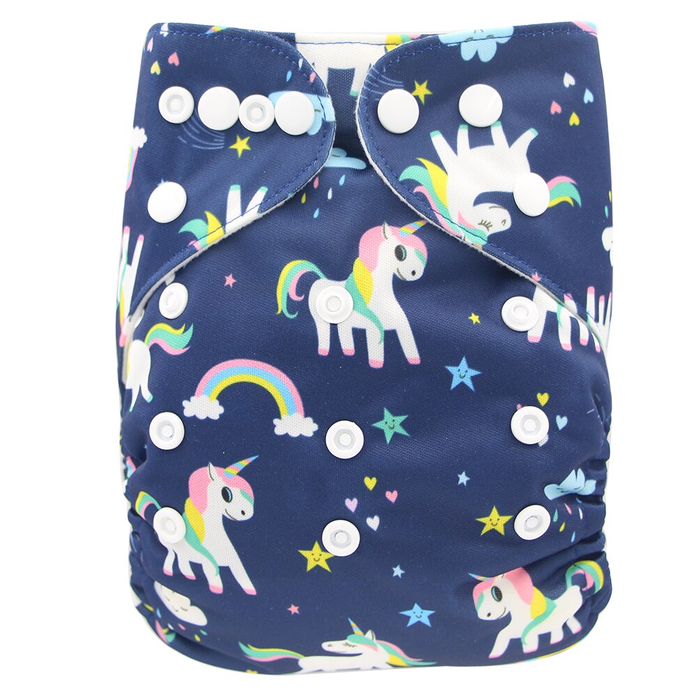 Ohbabyka Baby Cloth Diaper Couche Lavable Training Pants 6pcs Reusable Pocket Diaper Cover+6pcs Bamboo Insert Baby Nappies