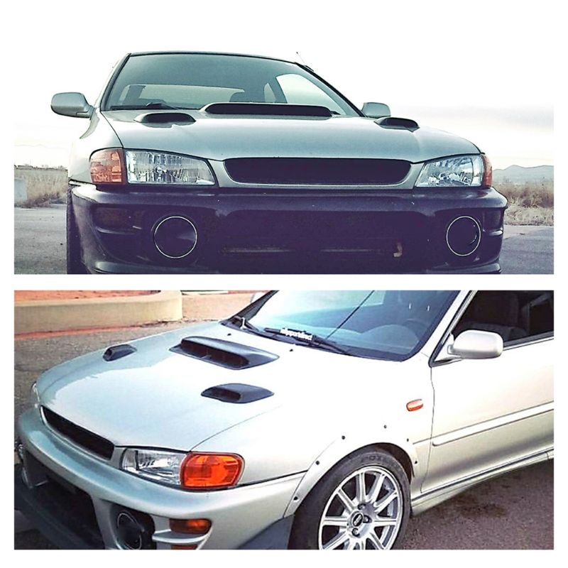 Hood Vent Induction Scoop FRP for 99-01 Subaru Impreza GC8 STi WRX 2.5RS
