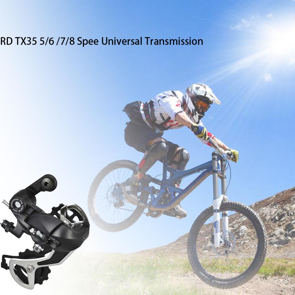 TX35 bicicleta desviador de cambios trasero MTB bici accesorio/5/6/7/8/bicicleta de montaña con velocidad trasero Mech cambio