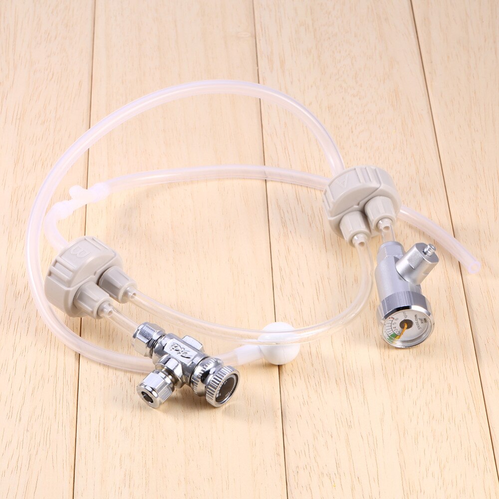DIY CO2 Aquarium Co2 Generator Kit With Pressure Air Adjustment Water Plant Difusor Co2
