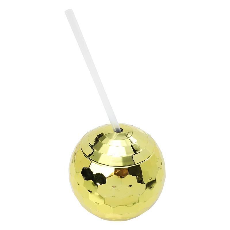 1 Set Disco Ball-shaped Cup Flash Ball-shaped Cocktail Cup Bar Glittering Ball-shaped Party Cup