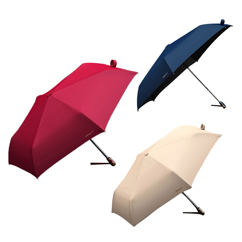 OLYCAT Ultralight Flat Automatic Umbrella Three-Fold Sunny Umbrella Portable Anti-UV Umbrella