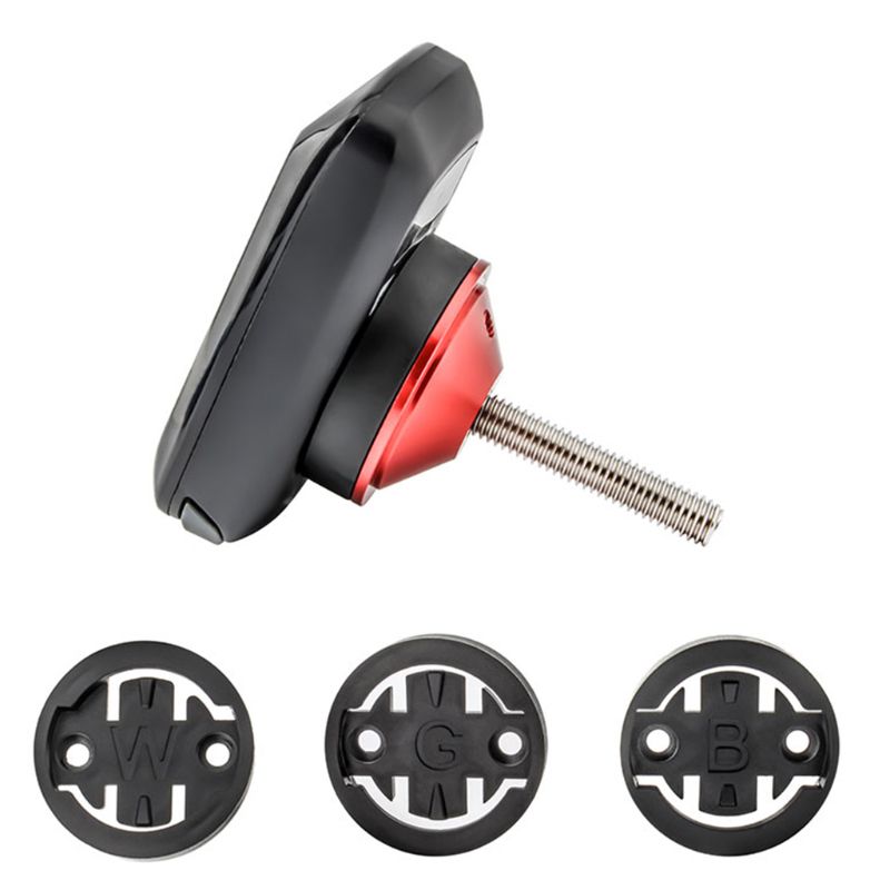 5Pcs/Set MTB Bike Bicycle Cycling Computer Mount Extension Inset Kit Converter Adapter Base