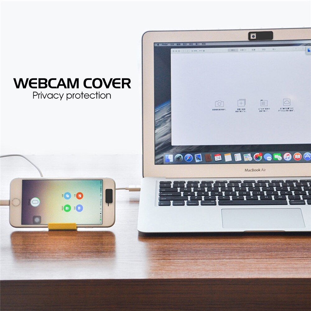 6/3/1pz lente cap Macchina Fotografica Del computer Portatile Autoadesivo Webcam Della Copertura di Caso per Ipad Pc computer Portatili Smartphone 26 Millimetri * 9.0 Millimetri