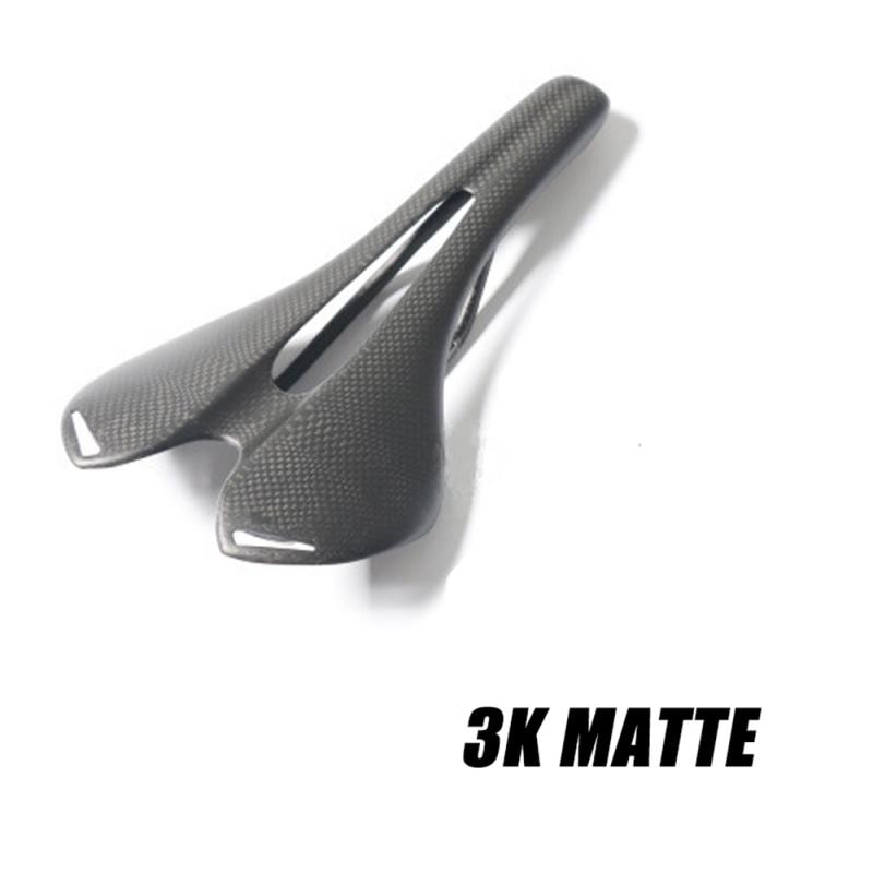 Bicycle Saddle 110g Ultra-light And Non-standard Full Carbon Fiber Seat Mountain Road Bike Bicycle Racing Hollow Seat Saddles: 2   3k