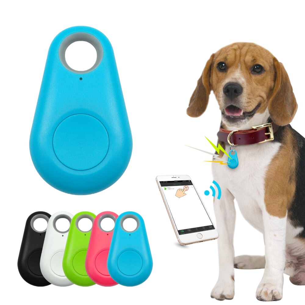 Rastreador GPS inteligente para mascotas, Mini localizador Bluetooth antipérdida resistente al agua, rastreador para mascotas, perro, gato, coche para niños, llavero, BILLETERA, accesorios