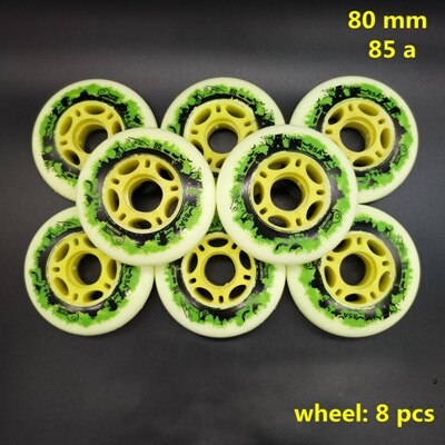 roller skate wheels Skate pu wheel skate wheel 85 A 80 mm: 80  MM