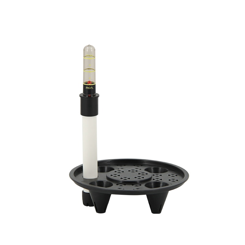 Macetas circulares de resina para irrigar automáticamente macetas de plástico, ahorro de agua, riego de autoabsorción, flor hidropónica