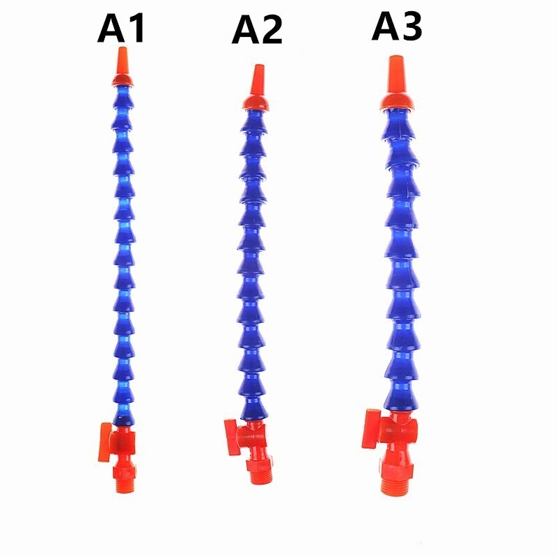 1Pc 300Mm Universele Draaibank Plastic Flexibele Verstelbare Water Olie Koelvloeistof Pipe Slang Ronde Nozzle Bougie Tube condensor