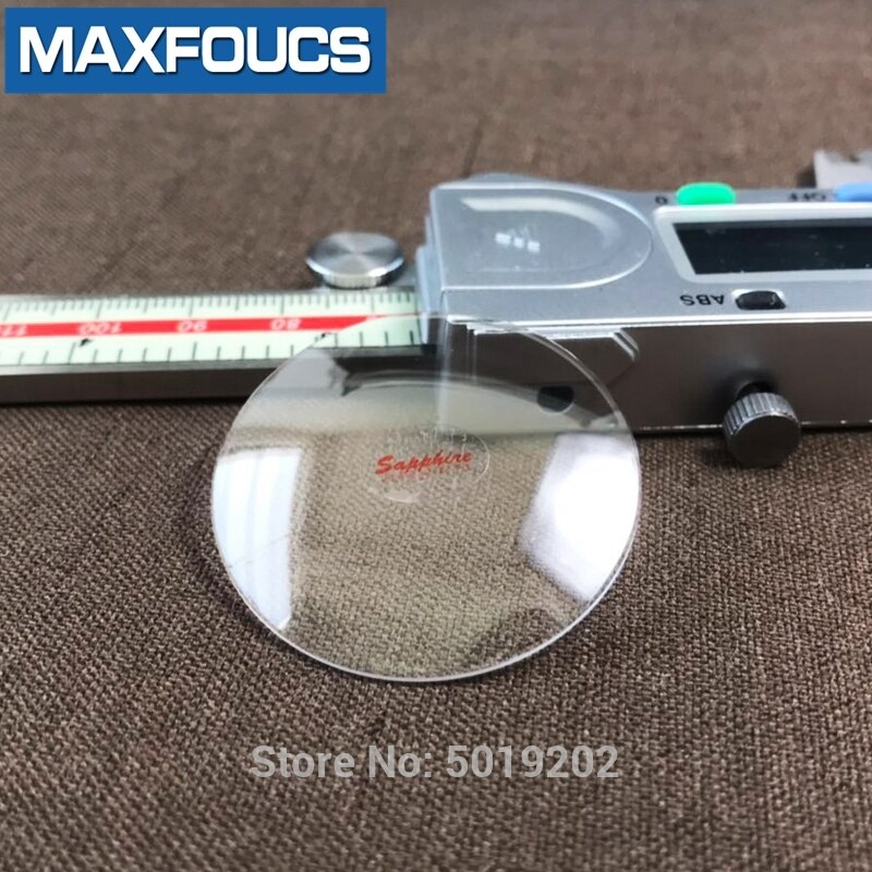 Watch glass Anti-scratch sapphire Double dome Thick 1.0mm diameter 30 mm to 39.5 mm