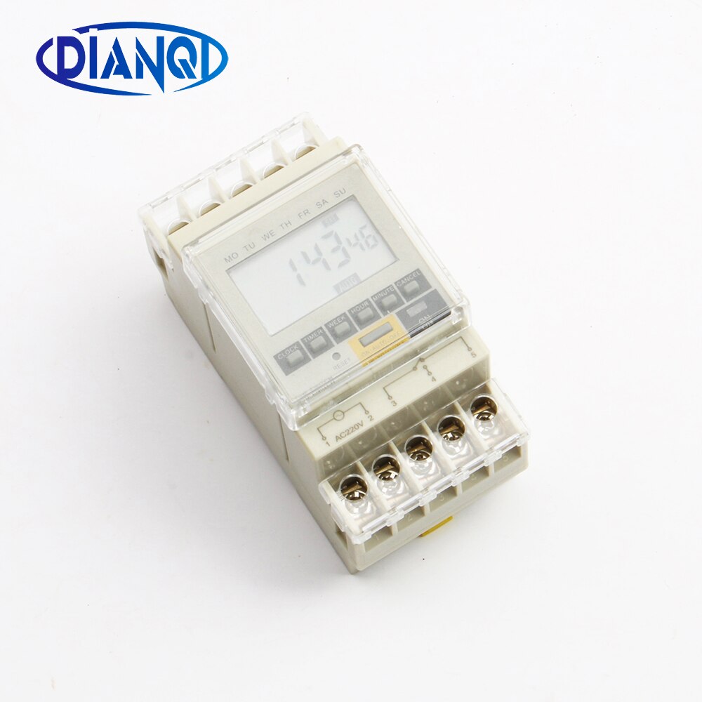 220V classic time switch timer mircrocomputer timer switches Lock screen