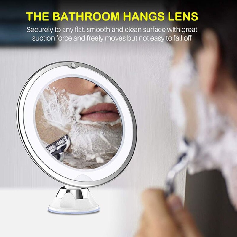 Multifuntional Houseld LED 7X Makeup Bathroom Mirror