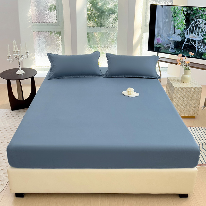 Spannbettlaken mit Gummibändern, luxuriöser Matratzenbezug für Einzelbett, Doppelbett, König-Größe-Bett, Königin-Größe-Bett, 100/120/150/180 (kein Kissenbezug).