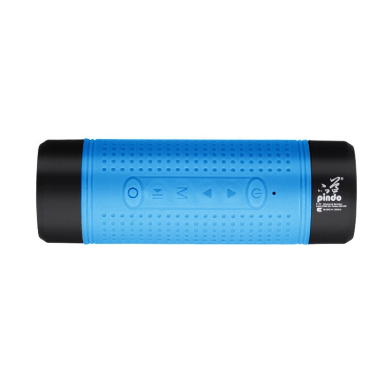 3 In 1 Portable Bluetooth Speaker Radio Outdoor Waterdichte Krachtige Draadloze Fiets Speaker Zaklamp