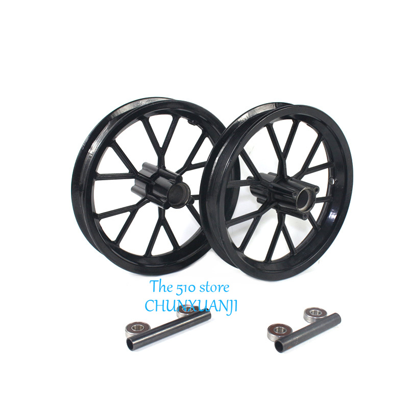 Recambio de llanta delantera y trasera para Mini Moto de 49cc, 121/2x2,75, color negro, 1 par
