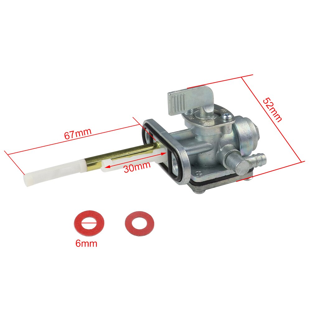 Gas Fuel Valve Benzinekraan Schakelaar Brandstof Tap Voor Yamaha XV700 XV750 XV920 Virago Vervanging 44300-19B22 44300-33600