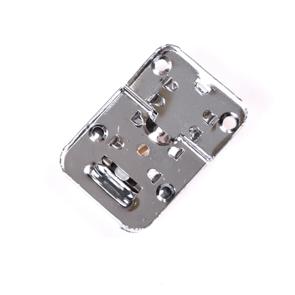HUXUAN J402 Cabinet Box Square Lock With Key Spring Latch Catch Toggle Locks Mild Steel Hasp For Sliding Door Window Hardware