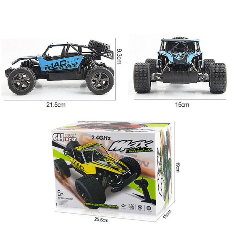 2.4GHz Remote Control Buggy Car Off Road Radio Control High Speed Climbing RC Car Toy For Children