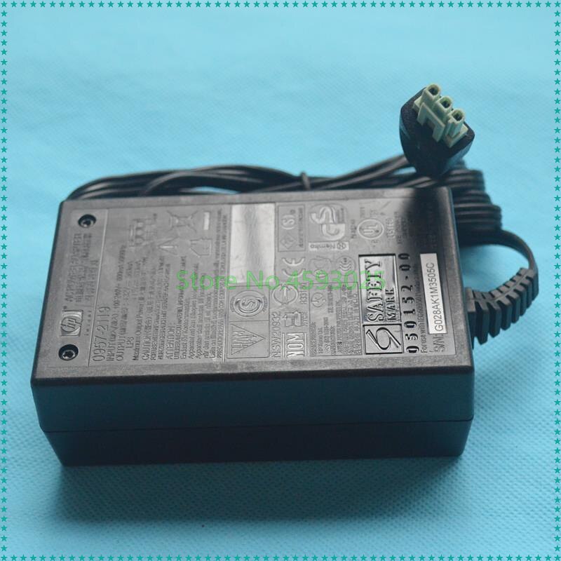 Ac strømadapter oplader 0957-2119 til hp deskjet  f380 f388 32v 563ma 15v 533ma printer strømforsyning